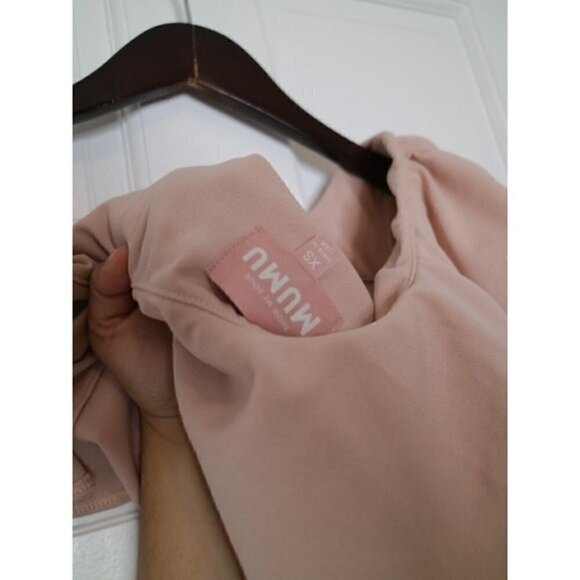 NWOT Show Me Your Mumu Maxi Dress Size XS Florentine One Shoulder Bridesmaid - Picture 6 of 9